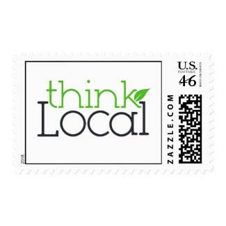 Think Local Stamp stamp