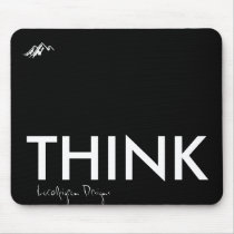 Think! Localpigeon Designs mousepads