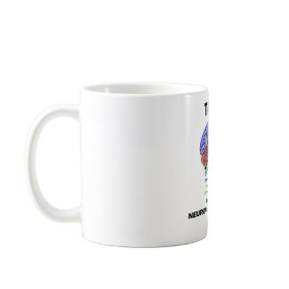 Think Make The Neuronal Connections Happen (Brain) mug