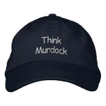 Think Murdock embroidered hats