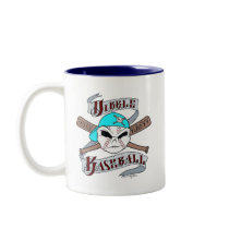 "Think Nasty" Stitch with Cross Bats mugs