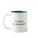 Think Obamatively_world, black, blue, red mugs by UCanSayThatAgain Think Obamatively_world, black, blue, red mugs