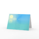 Think of Me Card