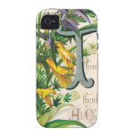 Think of Me, I'll Think of Thee- Christmas Card Vibe iPhone 4 Cases