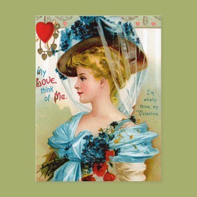 Think Of Me Postcards Zazzle_postcard Think Of Me Postcards Zazzle_postcard