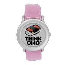 Think Ono #1 Hormel Spam Musubi Snack Wristwatch at Zazzle