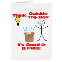 Think Out of the Box Card