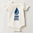 Think Outside the Bottle - Baby Creeper t-shirts by corpaccountability Think Outside the Bottle - Baby Creeper t-shirts