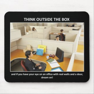 think-outside-the-box mouse pad
