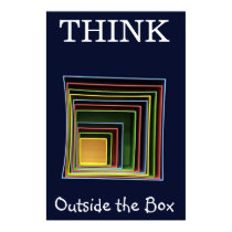 Think Outside the Box posters