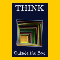 Think Outside the Box posters