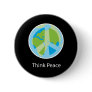 Think Peace Button