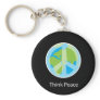 Think Peace Key Chain