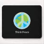 Think Peace Mouse Pad
