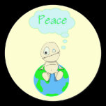 Think ... Peace stickers