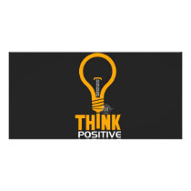 think positive photo cards