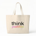 Think Possibilities Multi Colored bags