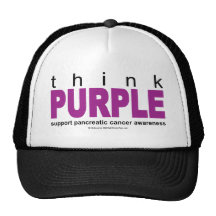 Think PURPLE Pancreatic Cancer Hats