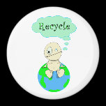 Think...Recycle magnets