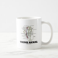 Think Renal (Kidney Nephron) Classic White Coffee Mug
