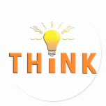 Think stickers