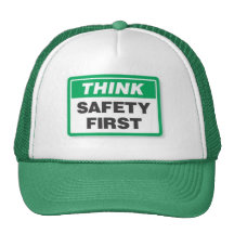 Think Safety First Mesh Hat