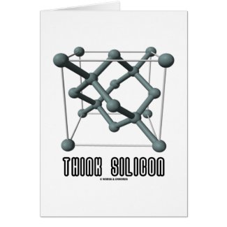 Think Silicon (Silicon Crystal Structure) Cards