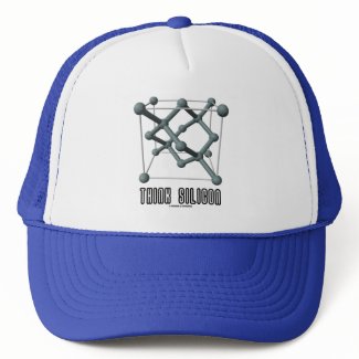 Think Silicon (Silicon Crystal Structure) hat