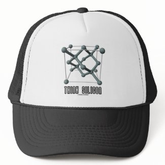 Think Silicon (Silicon Crystal Structure) hat