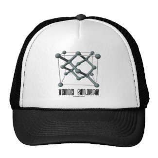 Think Silicon (Silicon Crystal Structure) Mesh Hats