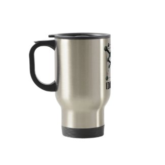 Think Silicon (Silicon Crystal Structure) mug