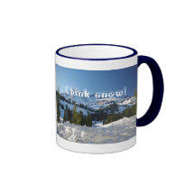 Think snow! mugs