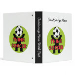 Think Soccer T shirts and Gifts Binder