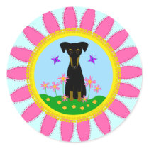 Think Spring! Round Sticker
