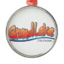 think spring with snowman christmas tree ornament