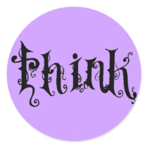 Think stickers by JuJuGarden Think stickers