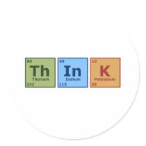 Think stickers