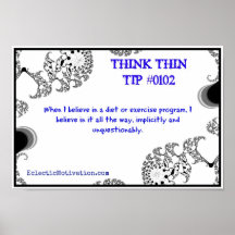Think Thin Tip #0102 Print