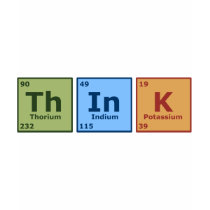 Think t-shirts by SuperBug Think t-shirts