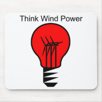 Think Wind Power mousepads by siemenswindpower Think Wind Power mousepads