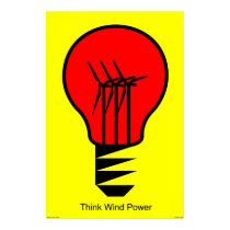 Think Wind Power posters