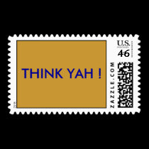 THINK YAH ! stamps