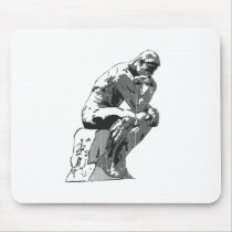 thinker mousepads by mike3488 thinker mousepads