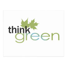 ThinkGreen Postcards
