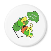 Thinkin' Green magnets