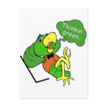 Thinkin' Green postcards
