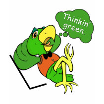 Thinkin' Green t-shirts