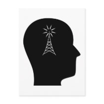 Thinking About Amateur Radio Postcard