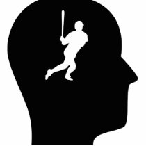 Thinking About Baseball Photo Cutouts