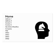 Thinking About Chess Business Card Templates